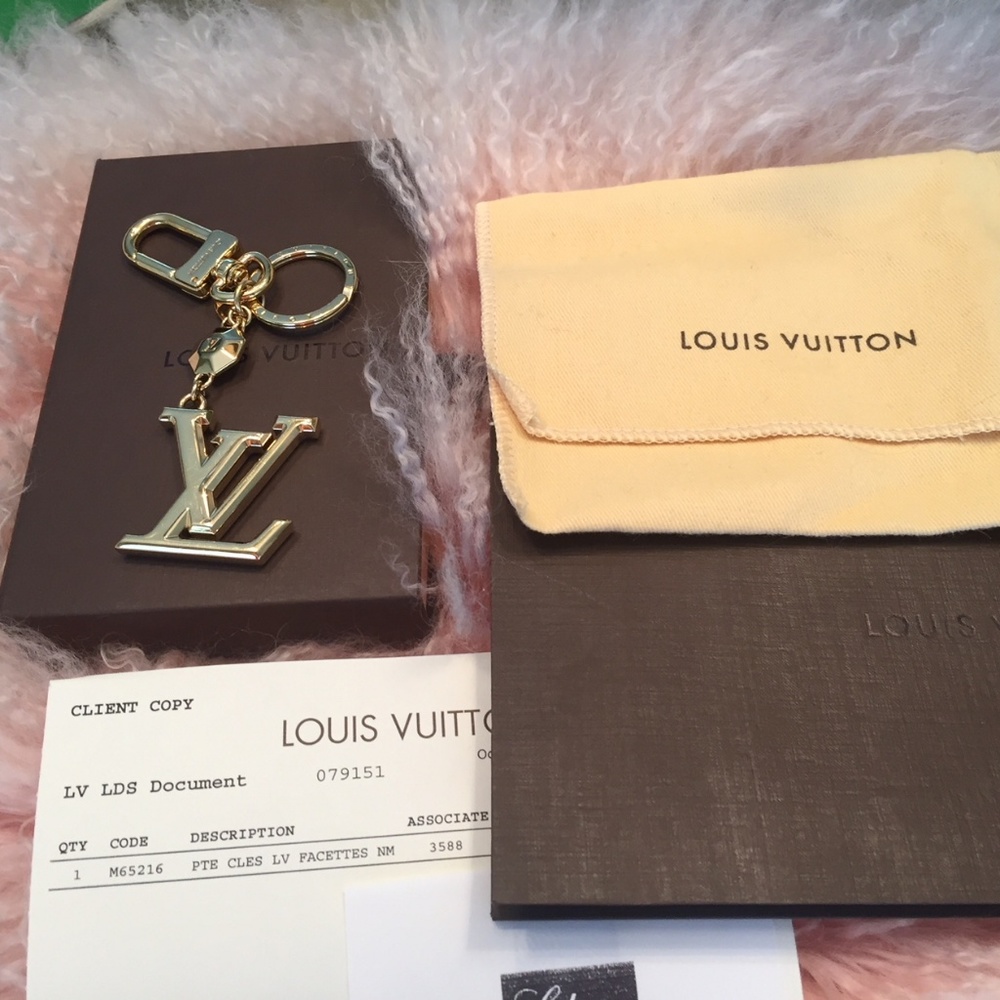 Authentic Louis Vuitton Facettes Bag Charm